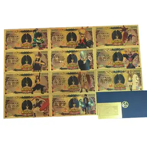 Японское аниме «Моя геройская Академия», фигурки, карты, высокое качество, школьный слесарный Золотой банкнот, коллекционные игрушки для домашнего декора