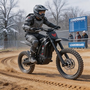 Moto tout-terrain électrique Arctic Leopard XE PRO R, couple maximal de 700 Nm, puissance de pointe de 26,5 kW, poids léger de 80 kg, pour l'Amérique du Nord - Product Image 2