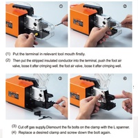 AM-10 Pneumatische Drahtklemmen-LUG-Crimp maschine