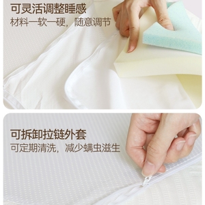 Materasso Tatami Pieghevole per Dormitorio Studentesco, Spesso e Resistente, Personalizzabile, per Letto a Castello, Moderno per Hotel - Product Image 5