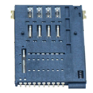 SMT 8 + 2 Pin Push-Тип Sim-карты разъем - Product Image 6
