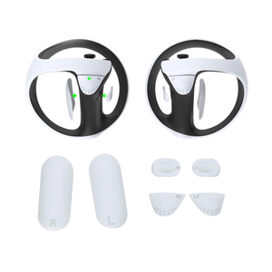 <strong>Button</strong> Protective Cover Anti-Slip Silicone Pad for <strong>PS</strong> VR2 <strong>Controller</strong> Grip Kit Sweatproof Gamepad Cover - Product Image 1