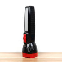 Lampe torche électrique LED Dingneng DN-104 avec lumière latérale, rechargeable, étanche IP44, lumière du jour 6000K, batterie au lithium haute performance