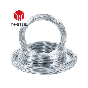 simple design 8/9/10 gauge galvanized welded wire electro iron wire steel wire for fencing