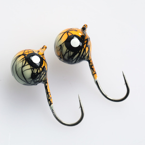 <span class=keywords><strong>Wolfram</strong></span>-Eiskugel-Jig Mormyshka Angelköder für Barsch, Weißer Fluss und See zum Eisfischen - Product Image 3