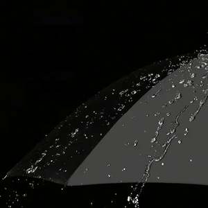 Parapluie de voyage compact pliable anti-UV, résistant au vent, à ouverture automatique, avec logo personnalisé - Product Image 4