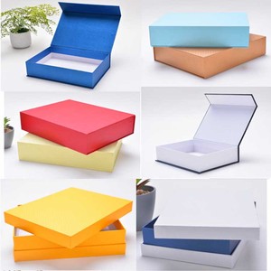Magnetic suction custom box with foam insert gift box packaged mailer boxes small Business super work home packing