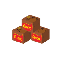 QWOK Halal Supermarket Bestseller : Assaisonnement/Dégluison/Caldaire/Cube de Bouillon de Bœuf 4g aux Épices Mixtes pour la Cuisine Quotidienne