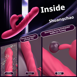 大人用挿入型バイブレーター 女性用オナホール エロティック玩具 卸売 セカンドタイド 静音 100%防水 USB充電式 - Product Image 6