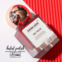 Vernis à ongles vegan de luxe, écologique, halal, 12 ml, séchage rapide, super brillant, vernis à ongles scintillant avec plus de 1000 couleurs