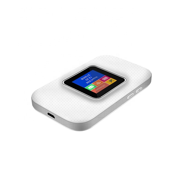 150Mbps Unlocked 4G LTE Pocket WiFi Mobile Router Portable SIM Card Hotspot with Firewall & VoIP Support Asia Band