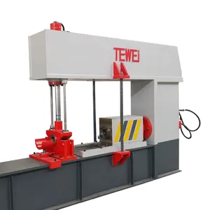 Hydraulic system necking machine for steel pipe