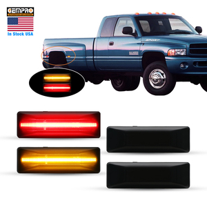 Spina di riserva e gioco anteriore ambra posteriore rossa luce di posizione laterale del camion per 2500/3500 accessori 1994-2002 - Product Image 1