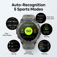 Montre connectée Factory Vendor K76A 1,43" AMOLED avec GPS intégré, batterie 530mAh, montre connectée sport avec certifications CE, RoHS, FCC