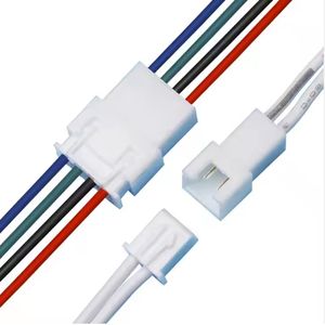 AWG20 22AWG 24AWG Jst Xh <span class=keywords><strong>2</strong></span>.5毫米<span class=keywords><strong>2</strong></span>.54毫米间距<span class=keywords><strong>2</strong></span>针6P 3 4 13 20针Xhp-5公母插头连接器聚氯乙烯电子 - Product Image 1