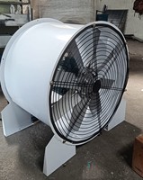 Ventilateur axial industriel à haute vitesse de 1400 mm avec impeller en alliage d'aluminium, unité de ventilation