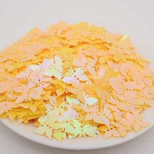 Factory Direct Supply Small PVC Butterfly <b>Sequins</b> Toys in Stock Stationery Bags Slime Crystal Mud Filling Beads for Garments - Product Image 3