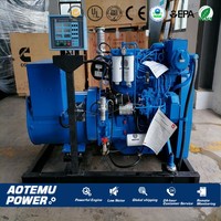 Grupo Electrógeno Diésel Marino Ecológico de 100kw con Componentes Centrales PLC Equipado con un Motor de Marca Reconocida