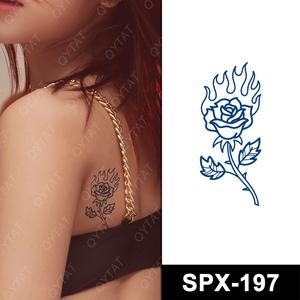 Нетоксичный женский сексуальный водонепроницаемый боди-арт для девушек, 15 дней, длительный срок действия травяного сока, 3D полуперманентный стикер для татуировок на заказ - Product Image 2