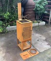 Outdoor Holzkohle-Schornsteingrill Holzbefeuerter Pizzaofen für Terrasse und Garten