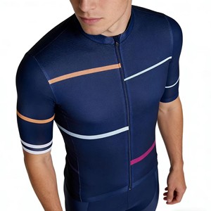 เสื้อจักรยานแขนสามส่วนพิมพ์ลาย ซิปเต็มตัว คุณภาพสูง กันลม ระบายอากาศ กันน้ำ ป้องกันรังสียูวี แห้งเร็ว - Product Image 6