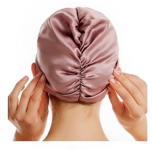 Vente <span class=keywords><strong>en</strong></span> gros <span class=keywords><strong>de</strong></span> <span class=keywords><strong>bonnet</strong></span> pour cheveux <span class=keywords><strong>en</strong></span> <span class=keywords><strong>soie</strong></span> <span class=keywords><strong>de</strong></span> mûrier 100% naturel Home Night Sleep Cap Chapeaux Femmes Doux Bonnets <span class=keywords><strong>en</strong></span> <span class=keywords><strong>soie</strong></span> <span class=keywords><strong>pure</strong></span> - Product Image 3