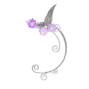 Manchettes d'oreilles Elven pour femmes, boucles d'oreilles féeriques elfe faites à la main, Clip à filigrane pour Costume d'halloween fantaisie 1 pièce - Product Image 2