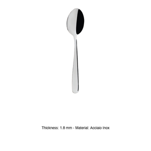 Abert Luisa Moka <b>Spoon</b> 18/10 Stainless Steel, 1.8 mm Thick - Product Image 3