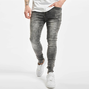 Elegante Antique Wash Stretch Mens Barato Super Skinny Fit <span class=keywords><strong>Denim</strong></span> <span class=keywords><strong>Jeans</strong></span>