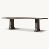 Table à manger ronde en bois de mahogany massif noir artisanale moderne de 59 pouces, ensemble de 6 places, taille et couleur personnalisables, meubles de salle à manger