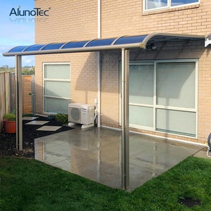 Toiture en polycarbonate, couverture <span class=keywords><strong>de</strong></span> patio, <span class=keywords><strong>auvent</strong></span> en aluminium pour <span class=keywords><strong>balcon</strong></span> extérieur - Product Image 6