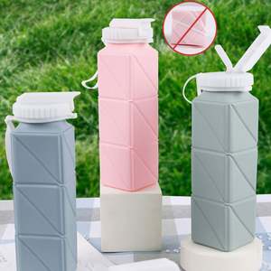Producto Nuevo en Venta, Botella de Agua Portátil 2026, Botella de Silicona Plegable y Personalizable para Viajes, Deportes al Aire Libre - Product Image 5