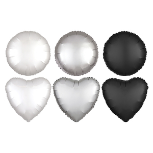 Palloncino in Foil a Forma di Cuore Monocolore da 17 Pollici per <span class=keywords><strong>Capodanno</strong></span>, Matrimoni, San Valentino e Decorazioni - Product Image 4