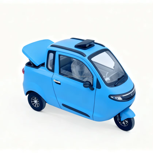 Corps de fer de tricycle électrique à trois places certifié ELN-YU3 CEE COC avec coffre - Product Image 1