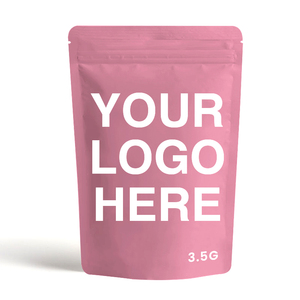 Tái sử dụng mùi bằng chứng Mylar túi cho 3.5g thực phẩm lưu trữ tùy chỉnh 1G 3.5G 7g nhựa Ziplock chống trẻ em đứng lên túi - Product Image 5