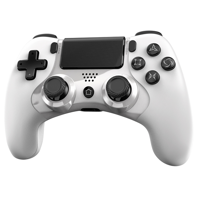 OEM:Compatible with PS4, USB C Cable/600mAh Battery/Dual Motors/6-Axis Gyro/3.5mm Audio Jack/Multi Touch Pad PS4 Game Controller