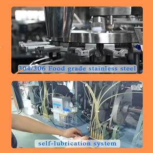 เครื่องบรรจุแบบโรตารี่อัตโนมัติสำหรับบรรจุภัณฑ์แบบซองโดយแพ็ค สำหรับบรรจุสาหร่ายอบกรอบ ข้าวพลาสติก ขนาด 1 กก. 2 กก. 5 กิโลกรัม - Product Image 4