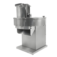 Machine à trancher en acier inoxydable, qualité commerciale, coupe rapide et uniforme, adaptée aux fruits, légumes et viandes