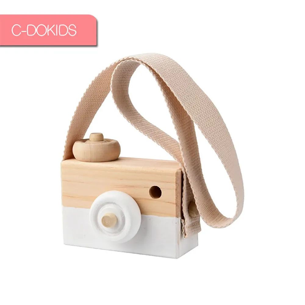Mainan Anak Bentuk Kamera Kayu Mini