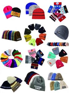 Winter Knitted Promo <strong>Hat</strong> Men Warm Winter <strong>Hat</strong> With Logo Custom Thermal <strong>Fleece</strong> <strong>Lined</strong> Beanie - Product Image 6