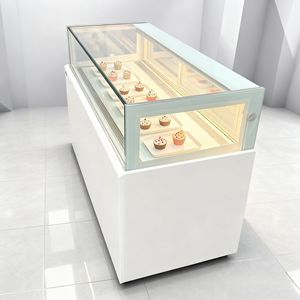 Vetrina <span class=keywords><strong>Refrigerata</strong></span> Commerciale con Sistema di Raffreddamento ad Aria per Cioccolato, Pasticceria, Dessert, Bar, Panetteria, Espositore per Torte - Product Image 6