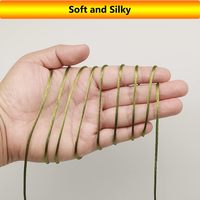 Cordon en nylon satiné de qualité supérieure de 2 mm, 330 pieds, fil soyeux pour la fabrication de bijoux, bracelets, colliers, nœuds chinois