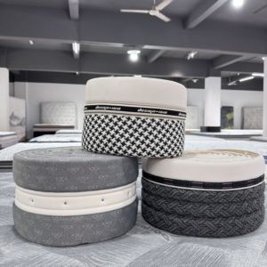 Bán Buôn Tùy Chỉnh Giá Thấp 10-50Cm Chiều Rộng <span class=keywords><strong>Jacquard</strong></span> Dệt Kim Nệm Bông Biên Giới Vải Nệm Biên Giới - Product Image 2