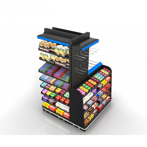 Mostrador de Autoservicio Resistente de Venta Directa de Fábrica con Estantes para Exhibición de Snacks y Dulces para Tiendas de Comestibles y Minoristas - Product Image 5