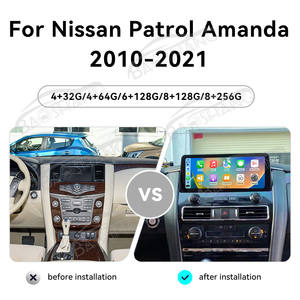 ZWautel 12,3 ''Android 13 Radio de coche para Nissan Patrol <span class=keywords><strong>Amanda</strong></span> 2010-2021 GPS Auto inalámbrico Carplay unidad principal HD reproductor Multimedia - Product Image 2