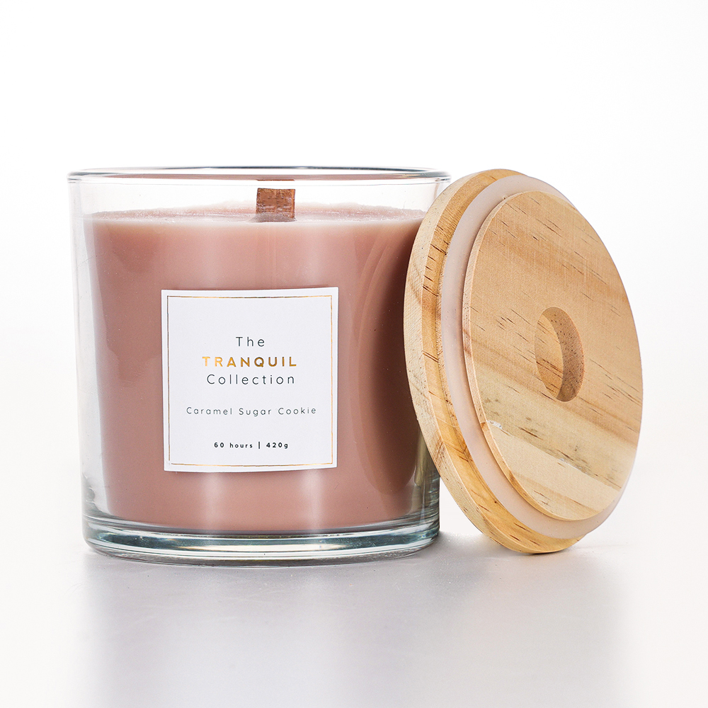 Handmade White Barn Vanilla Sage Outdoor Glass Scented Soy Wax Candle For Home 3