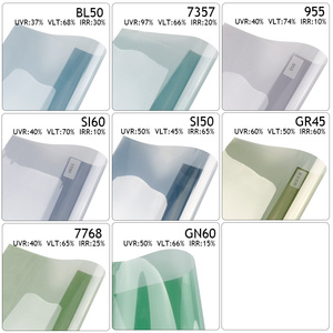 Nhà Máy Bán Trực Tiếp 2py Đen Auto Glass <span class=keywords><strong>Window</strong></span> Phim Xe Năng Lượng Mặt Trời Phim Car Car Glass <span class=keywords><strong>Sticker</strong></span> VLT 05% 10% 15% - Product Image 3