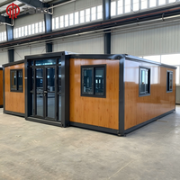 Toptan Yüksek Kaliteli Rüzgar Geçirmez Yaşanabilir Modern Genişletilebilir Konteyner Ev Hızlı Kurulum Prefabrik 20ft Ek Birimi
