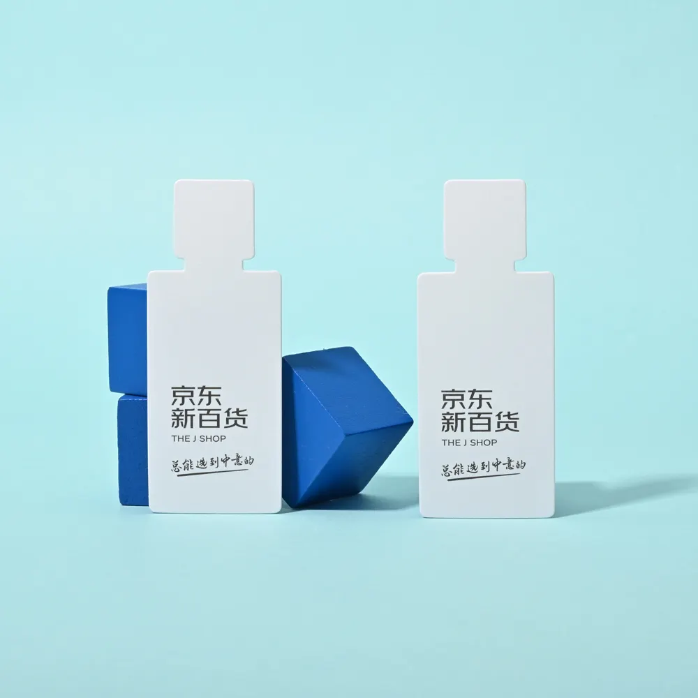 Produk baru dalam 2024 kustomisasi pribadi Aroma minyak esensial kertas tes parfum kartu sampel parfum kertas Strip