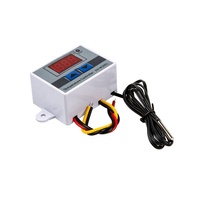 W3001 XH-W3001 AC 12V 24V 220V 1500W contrôleur numérique de température micro-ordinateur Thermostat interrupteur avec câble 1M